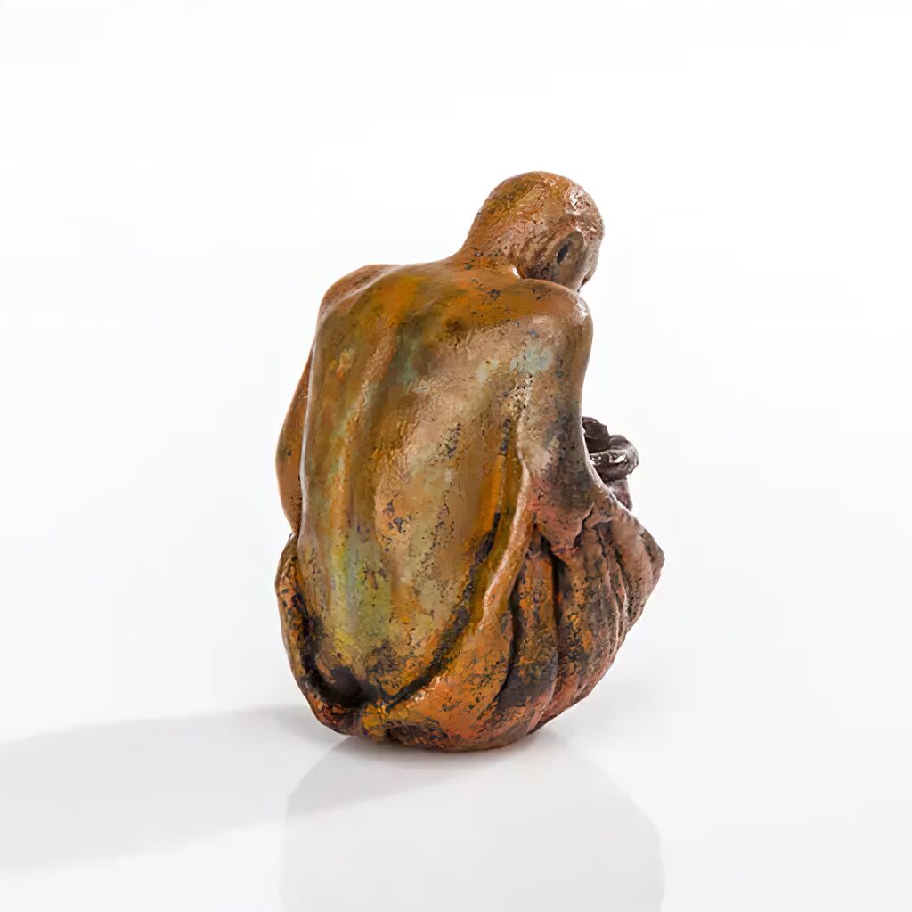 Limitierte Künstlerfigur Aus Bronzeguss Als Dekoelement - Learn To Fly