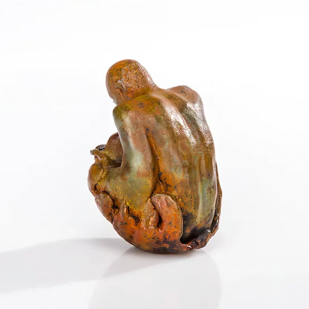  Limitierte Künstlerfigur Aus Bronzeguss Als Dekoelement - Learn To Fly