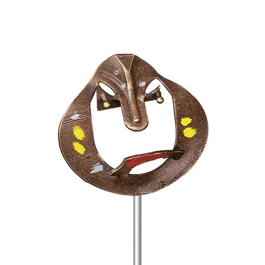  Limitierte Maskenbronze Für Den Garten - Farbig - Maske 3
