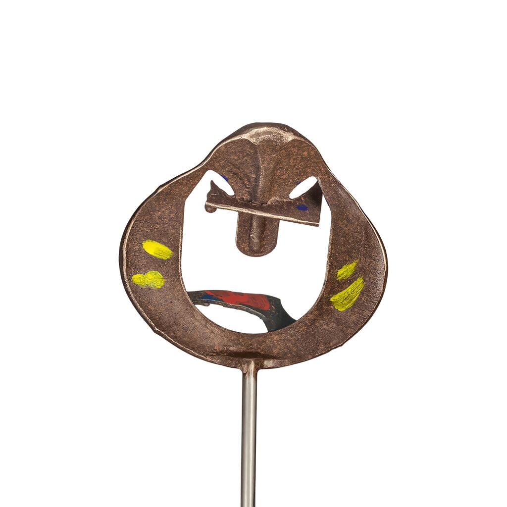  Limitierte Maskenbronze Für Den Garten - Farbig - Maske 3
