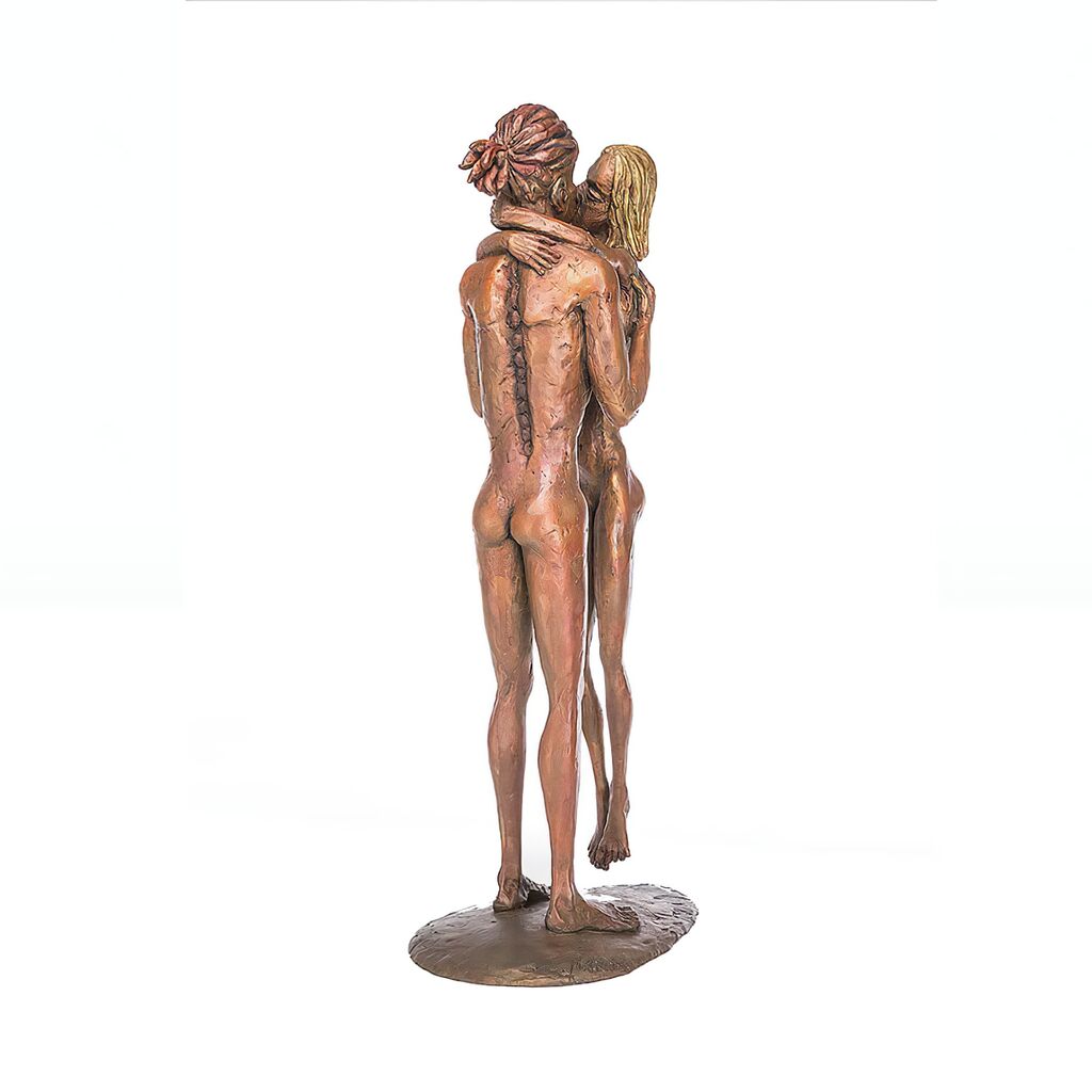  Limitierte Pärchen Bronzefigur Vom Künstler - Little Romance