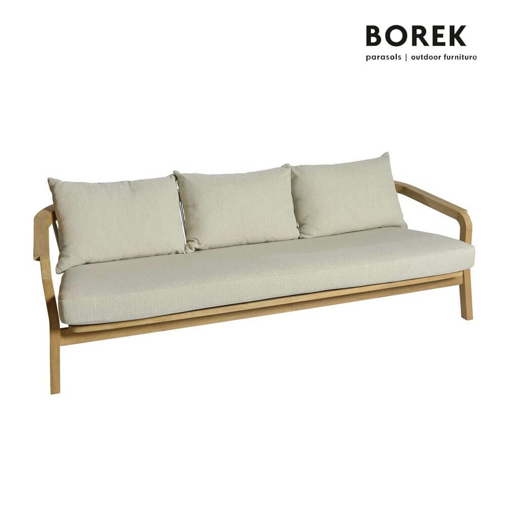  Loungeecke Von Borek Aus Teakholz Und Rope - Gartengarnitur Chepri