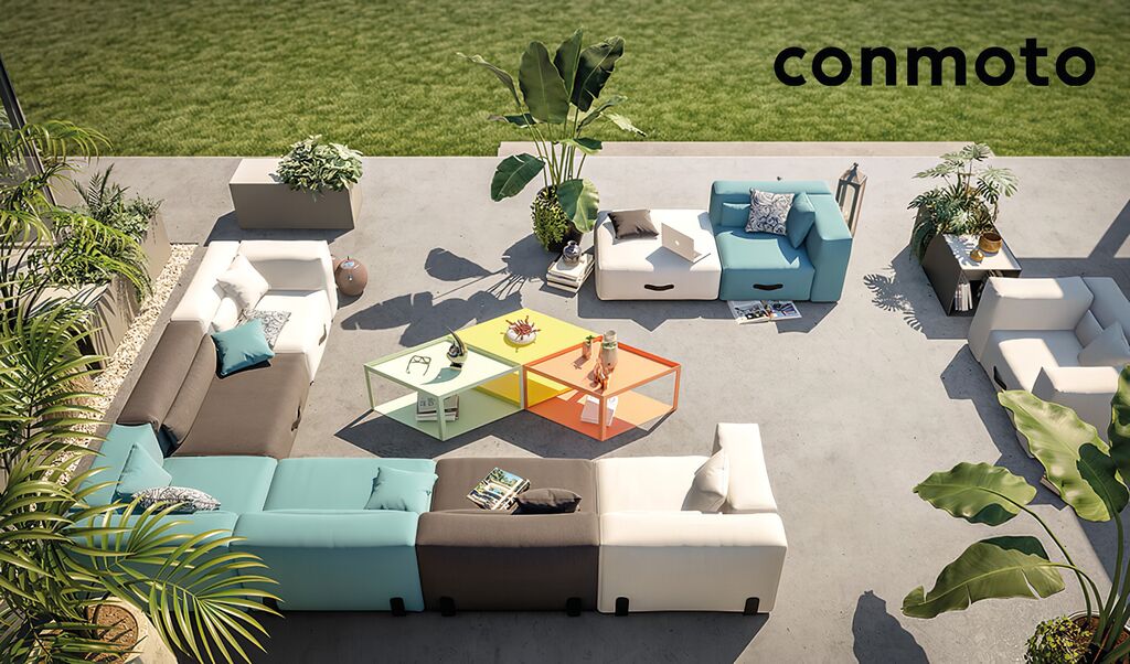  Loungemodul Ecke Rechts Für Outdoor Loungesofa - Miami Ecke Rechts - Miami Ecke Rechts