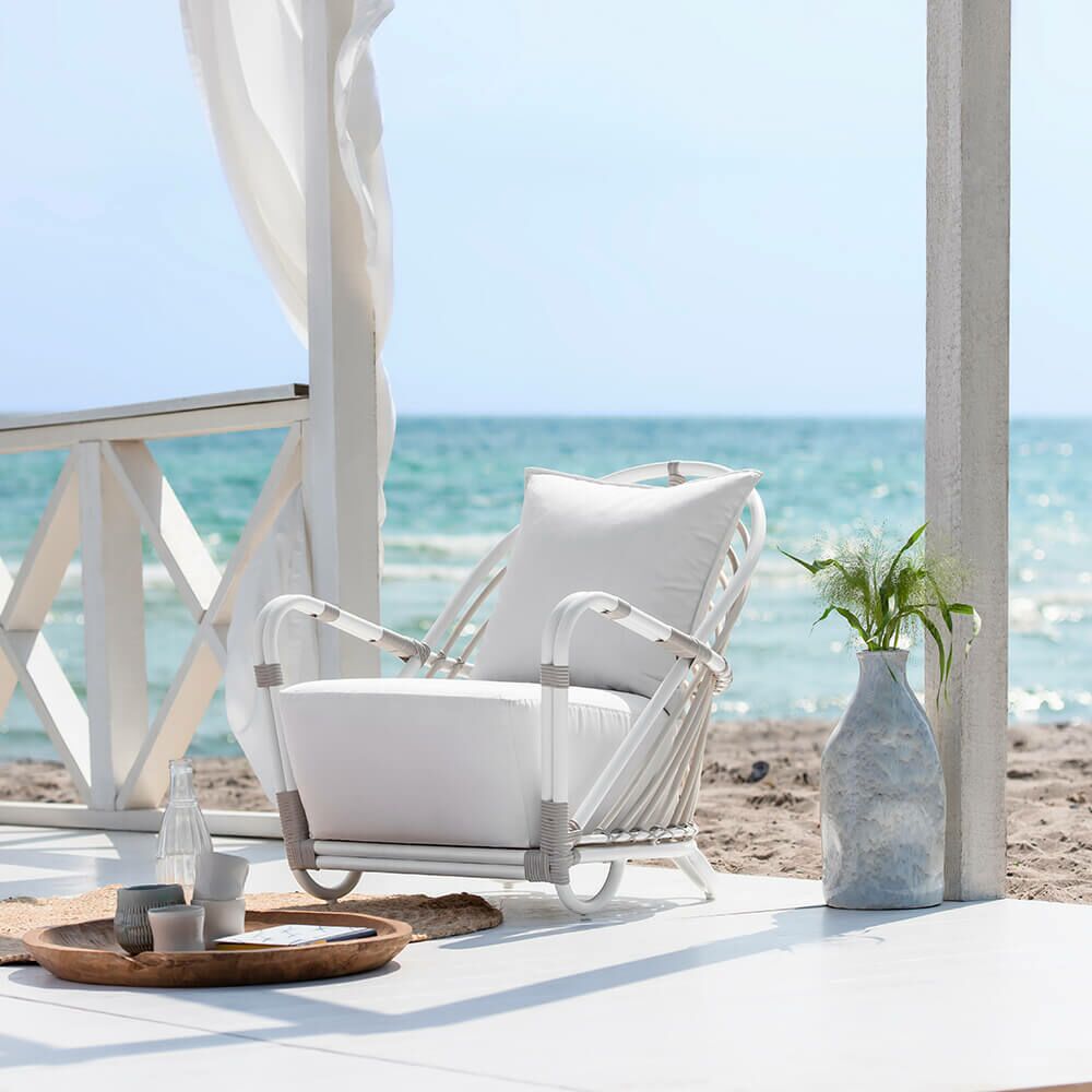  Loungesessel Für Den Garten Aus Aluminium Und Polyrattan - Loungesessel Blenda