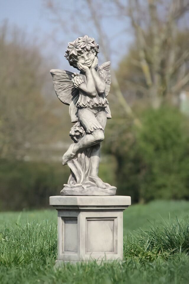  Lustige Elfe Als Steinguss Gartenfigur - Centaurea