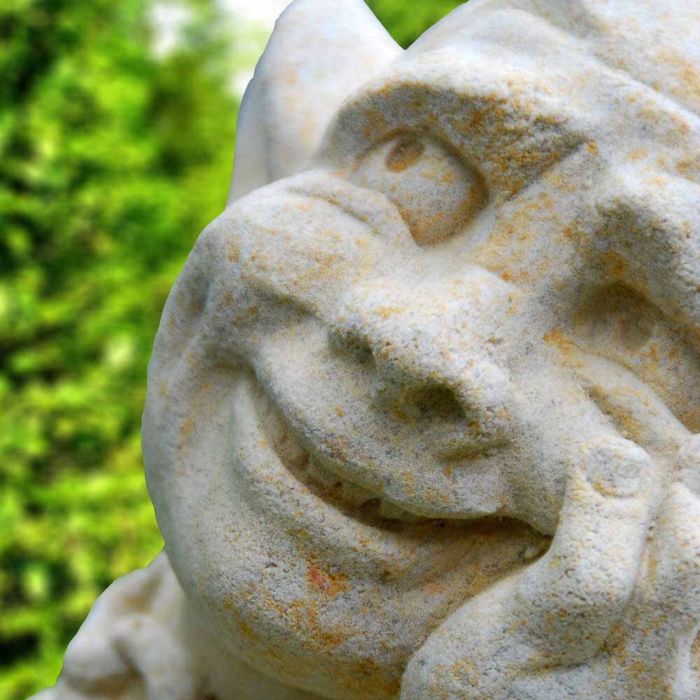  Lustige Gargoyle Garten Steinfigur - Lulach