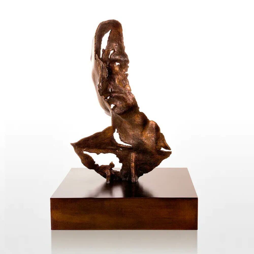  Mann Bronzebüste Mit Sockel In Limitierter Auflage - Fragment II