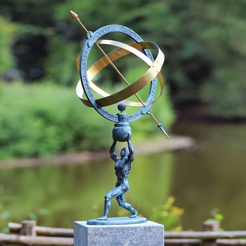  Mann Mit Sonnenuhr Bausatz - Giordano