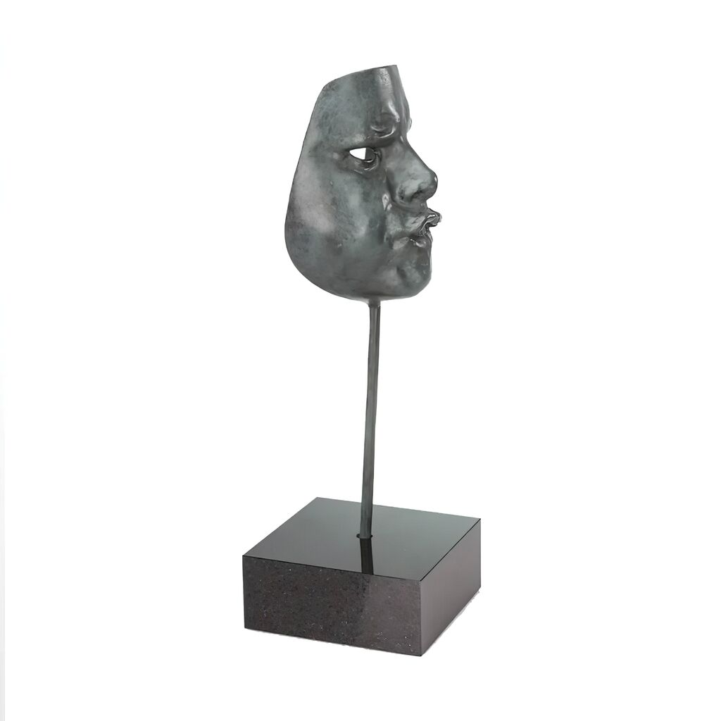  Maskenfigur Aus Bronze - Limitierte Künstleredition - Mask II