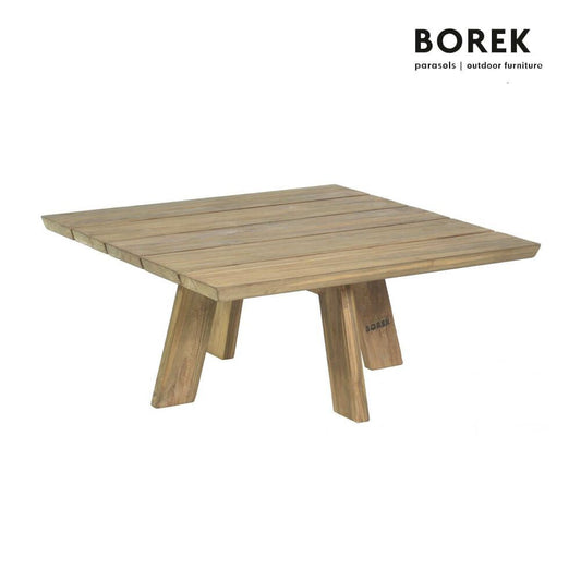  Massvier Teakholz-Loungetisch 80x80cm - Eckig - Loungetisch Tarifa