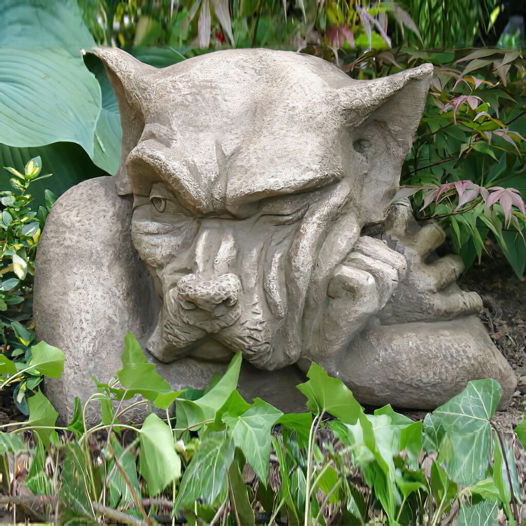  Mauerhocker Gargoyle Gartenfigur - Arthur