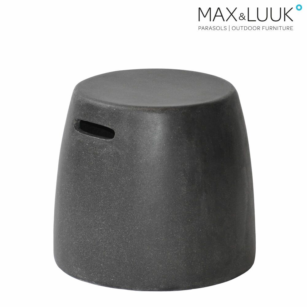  Max & Luuk Beistelltisch Aus Fiberglas Für Den Garten In Grau - Nick Hocker