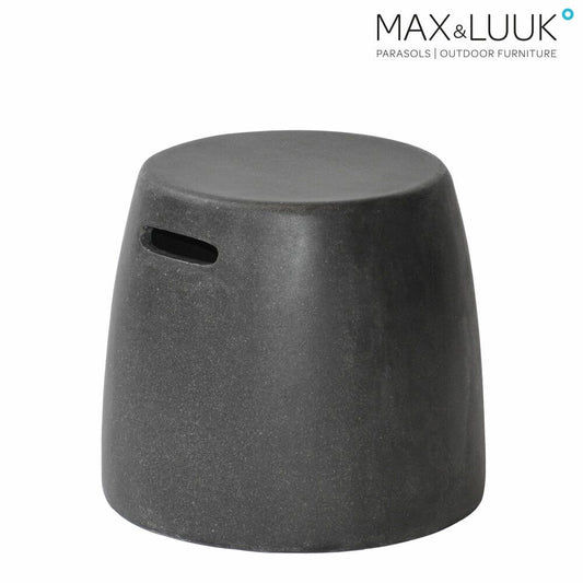  Max & Luuk Beistelltisch Aus Fiberglas Für Den Garten In Grau - Nick Hocker