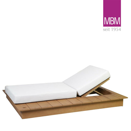  MBM Einzelliege Mit Auflagen Für Draußen - Rechts - La Villa Day Bed Einzelliege