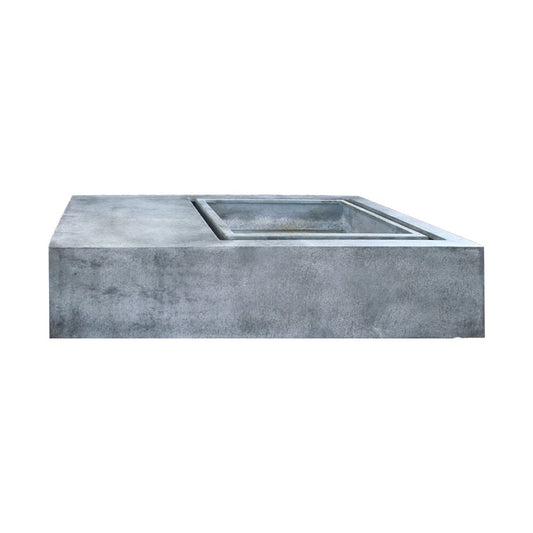  Metall 1-Sitzer Sitzbank Mit Brunnenschale - Monacaldo