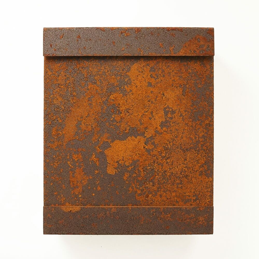  Metall Briefkasten Mit Attraktiver Rost Patina - Arges