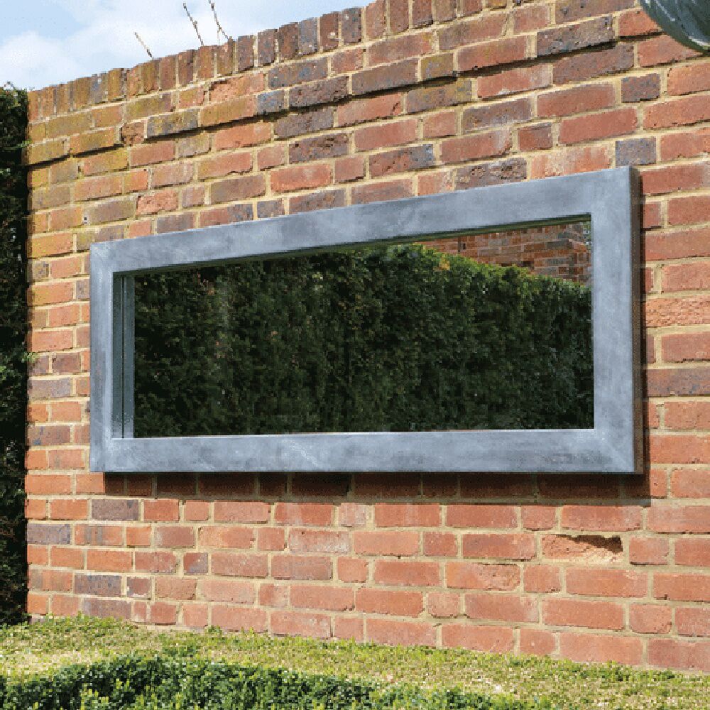  Metall Outdoor Fenster Für Mauern - Rechteckig - Mirrare Manolo