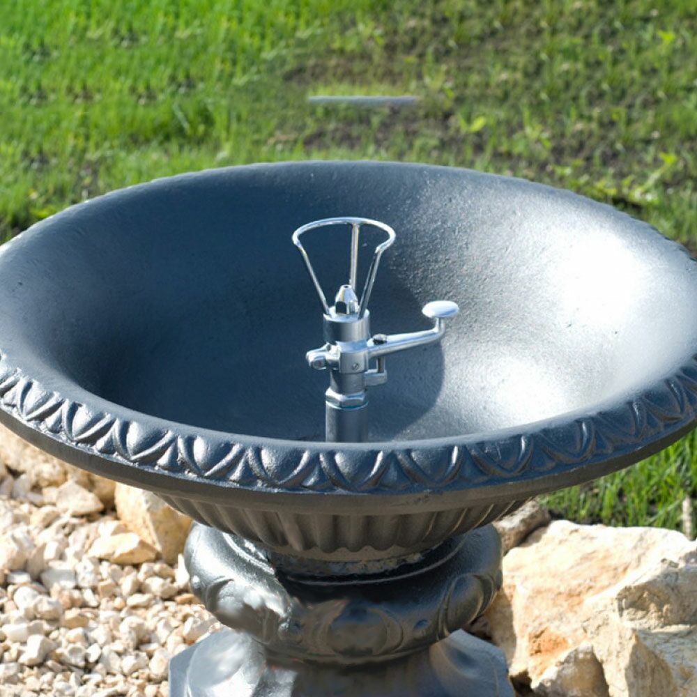  Mini Trinkbrunnen Zur Garten- Oder Stadtdekoration Aus Gusseisen - Manadis