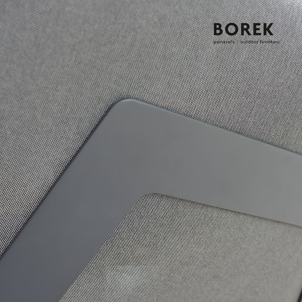  Moderne 6-Sitzer Sitzecke - Teckholz & Aluminium - Sitzgarnitur Hybrid