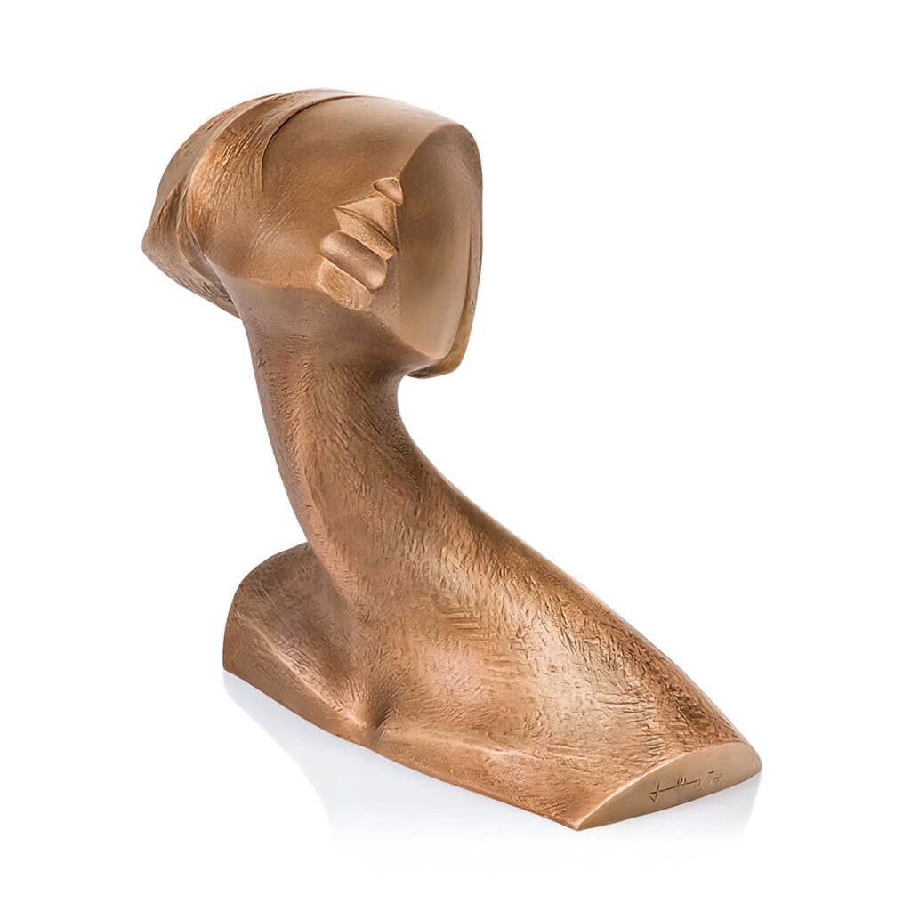  Moderne Büste Aus Bronze In Limitierter Edition - Frauenkopf