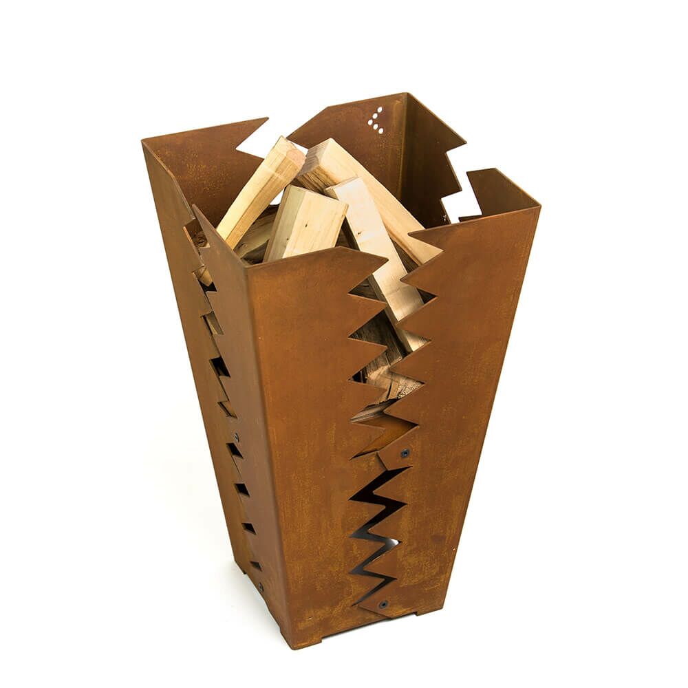  Moderne Feuerschale Aus Stahl In Rost Optik - Styx