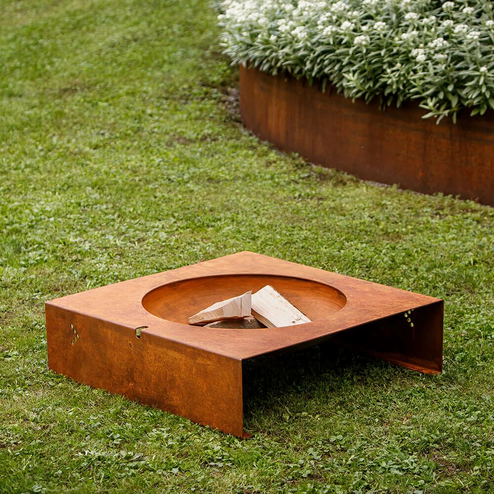  Moderne Feuerstelle Aus Stahl Für Den Garten - Megaira