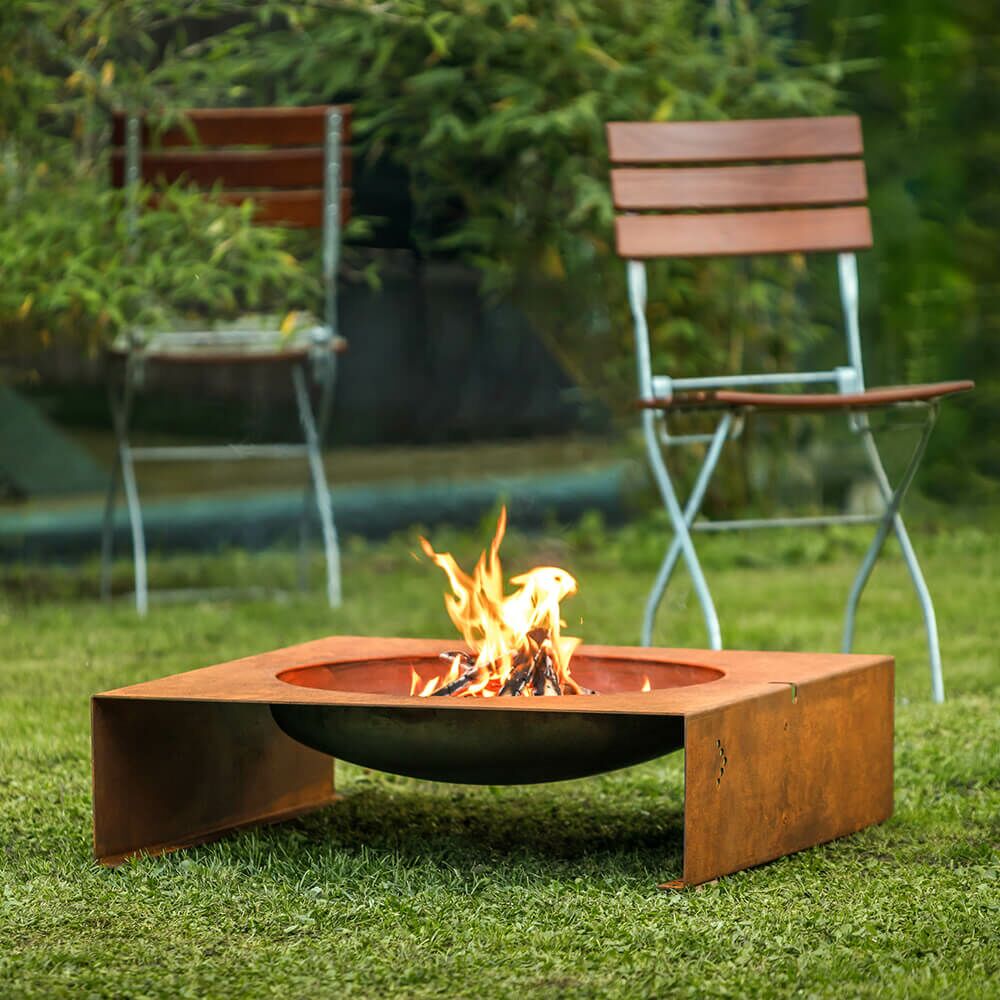 Moderne Feuerstelle Aus Stahl Für Den Garten - Megaira