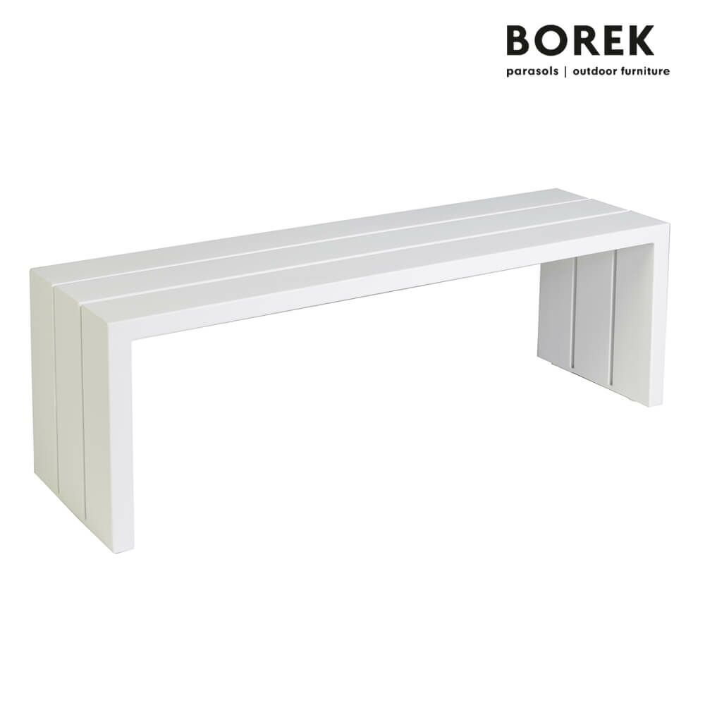 Moderne Garten Sitzbank Ohne Lehne - Aluminium - Borek - Samos Sitzbank