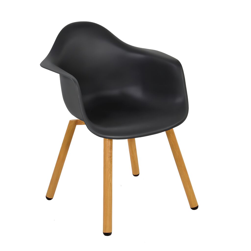  Moderne Outdoor-Stühle Mit Sitzschale - 4er Set - Gartenstuhl Kroano