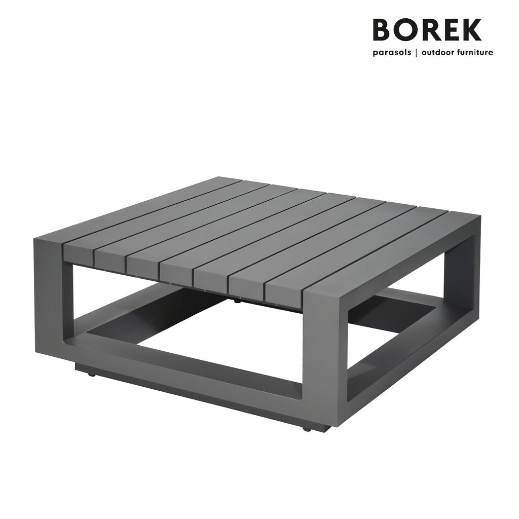  Moderner Couchtisch Für Garten & Terrasse Aus Alu - Borek - 40x90x90cm - Murcia Couchtisch