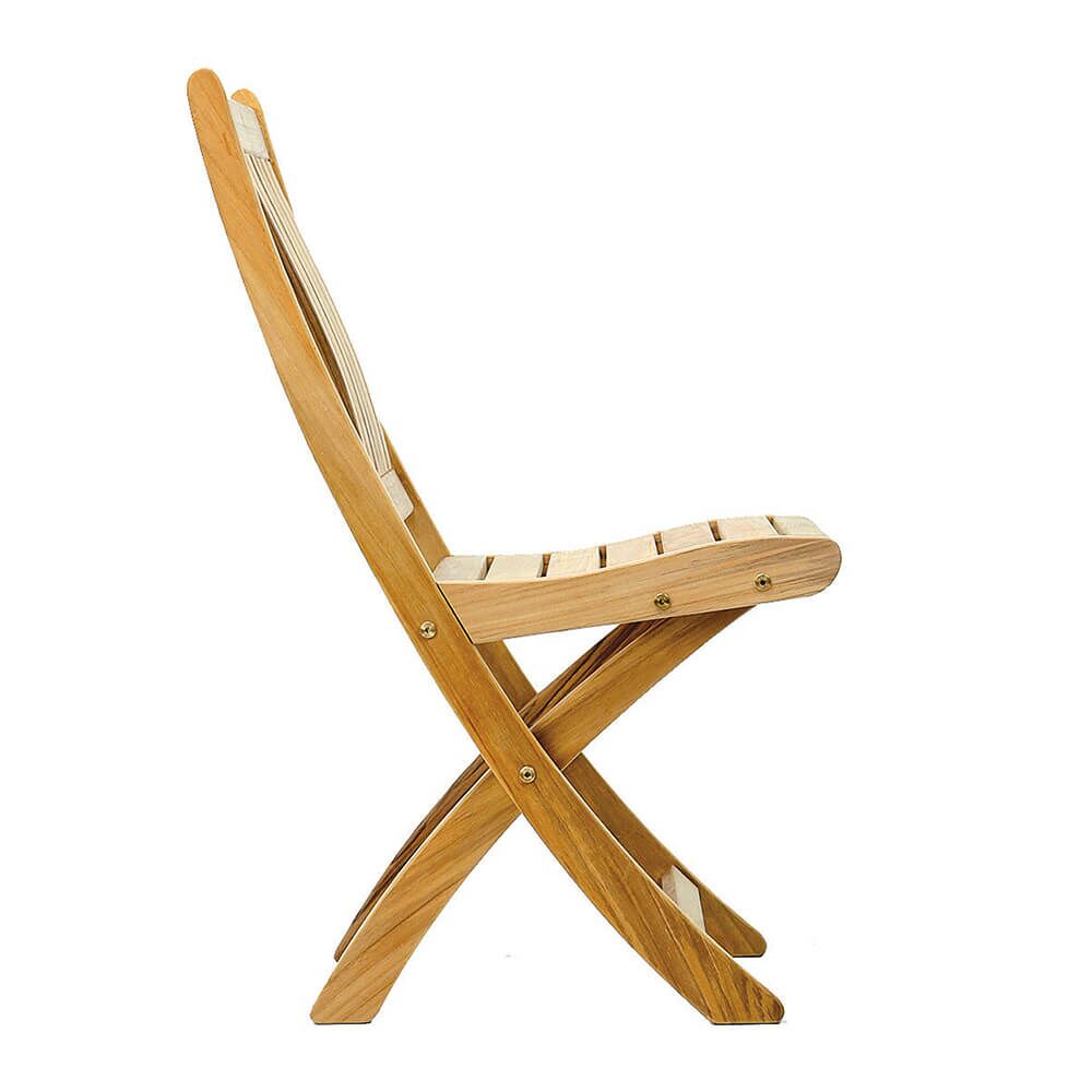  Moderner Garten Klappstuhl Aus Teak Holz - Ivy Klappstuhl