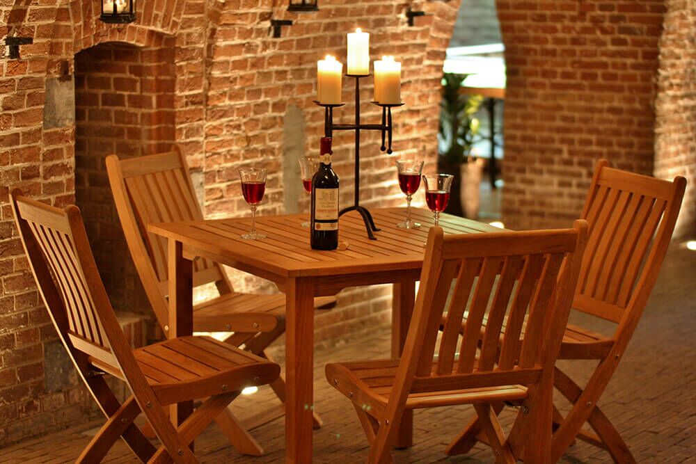  Moderner Garten Klappstuhl Aus Teak Holz - Ivy Klappstuhl