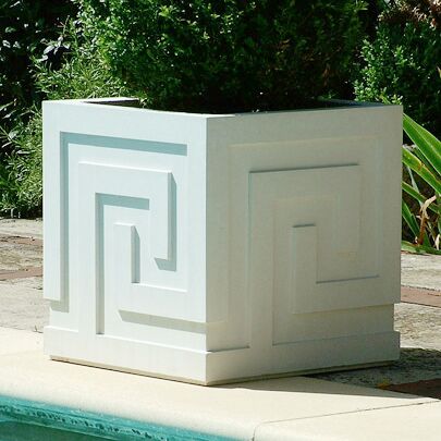  Moderner Garten Pflanztopf - Avantgarde / Grau / 30,5x30,5x30,5 Cm (LxBxH)