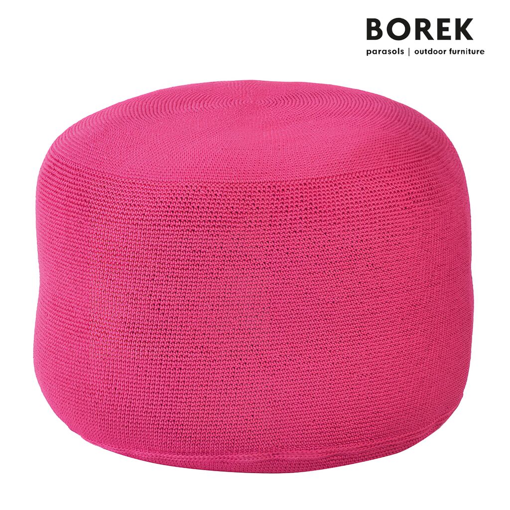  Moderner Garten Sitzsack Klein - Borek - Fuchsia - Crochette Sitzkissen