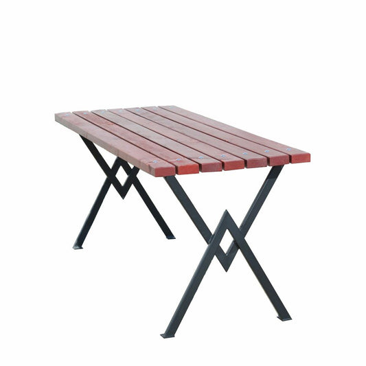 Moderner Gartentisch Aus Holz Und Metall - Arni
