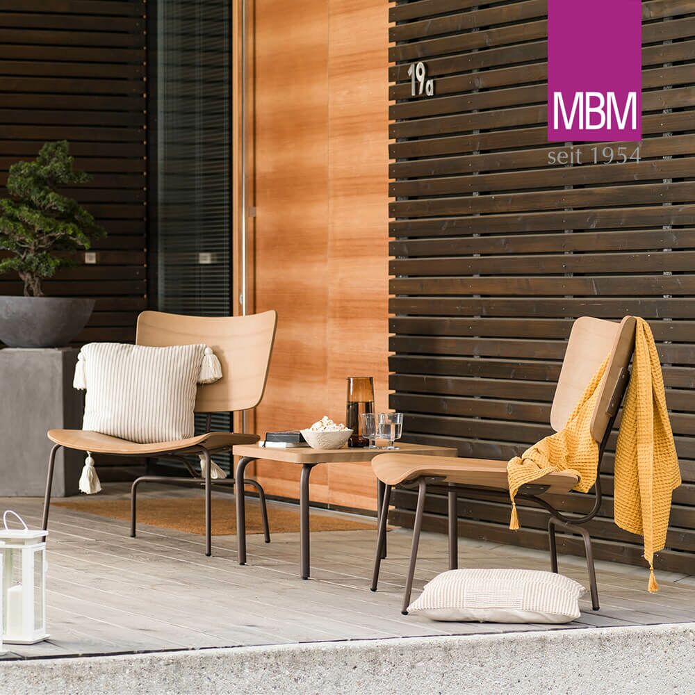  Moderner Lounge-Tisch Für Draußen Von MBM - Loungetisch Serengeti