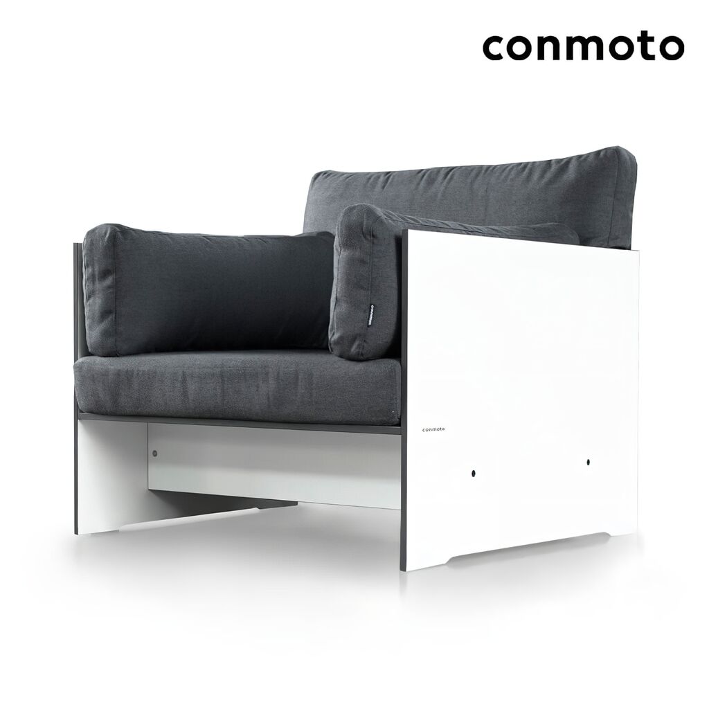  Moderner Loungesessel Aus HPL Mit Polster - Riva Loungesessel