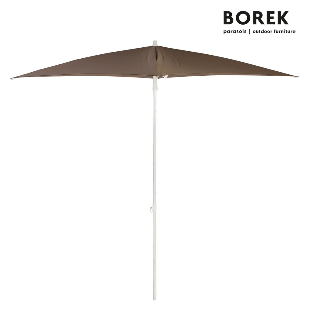  Moderner Sonnenschirm Von Borek - Höhenverstellbar & Kippbar - Stiel 2-teilig - Metall - Parma Sonnenschirm