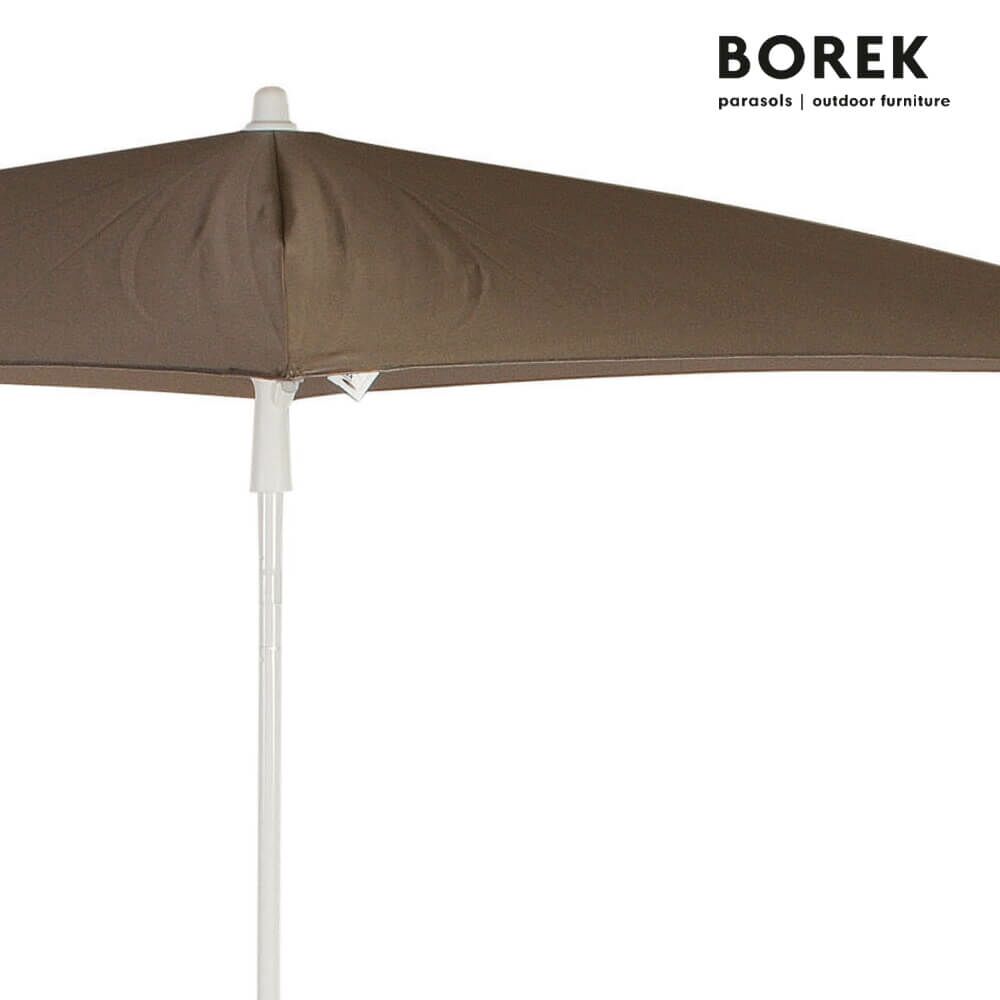  Moderner Sonnenschirm Von Borek - Höhenverstellbar & Kippbar - Stiel 2-teilig - Metall - Parma Sonnenschirm