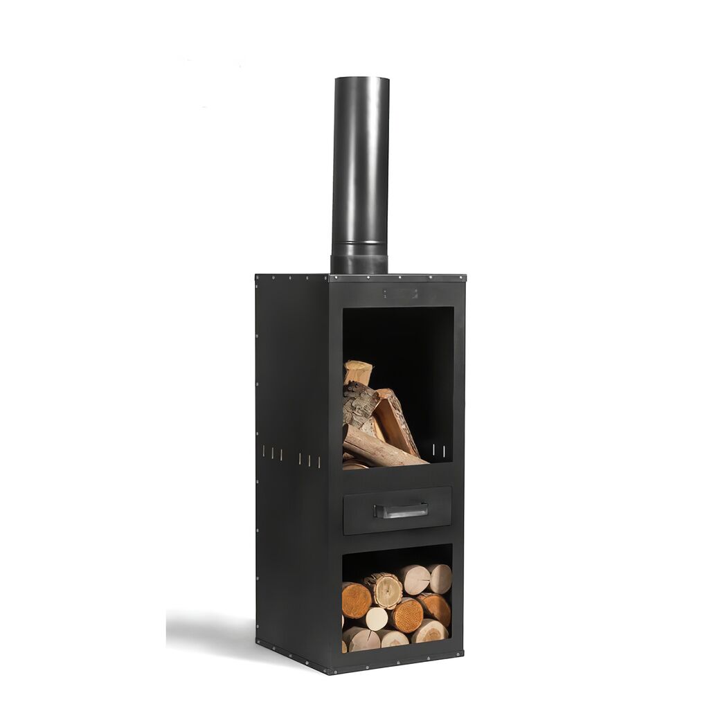 Moderner Stahl Outdoor Gartenofen Als Feuerstelle Fur Draußen - Furnos Gartenofen
