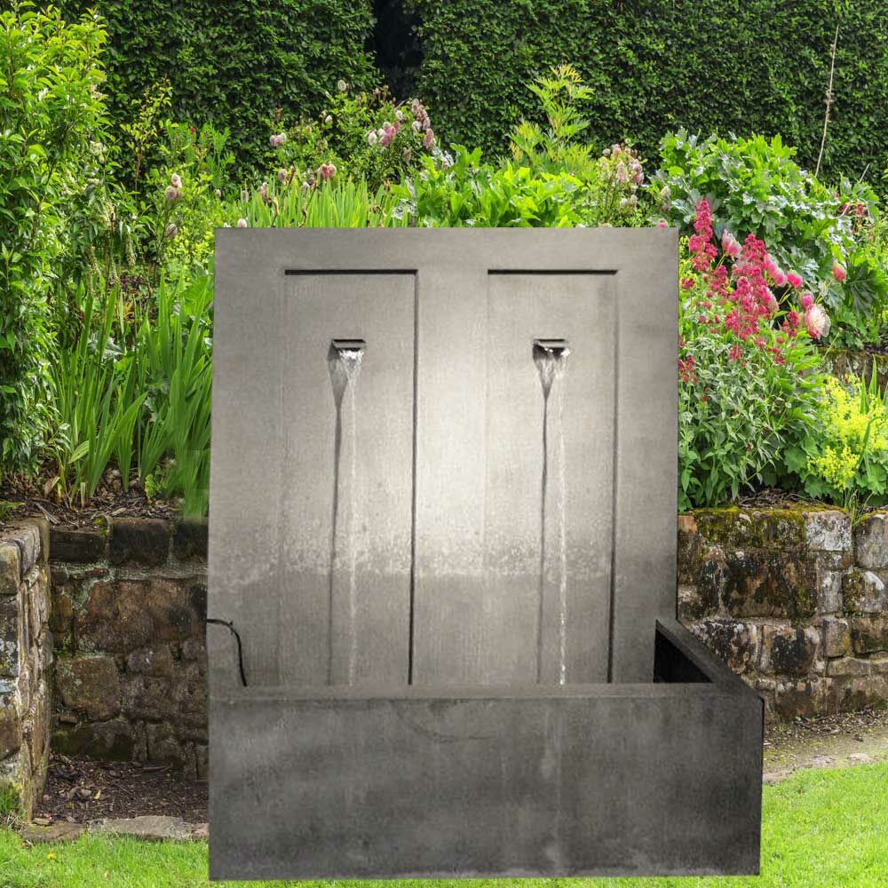  Moderner Zink Wand Brunnen - Moderno