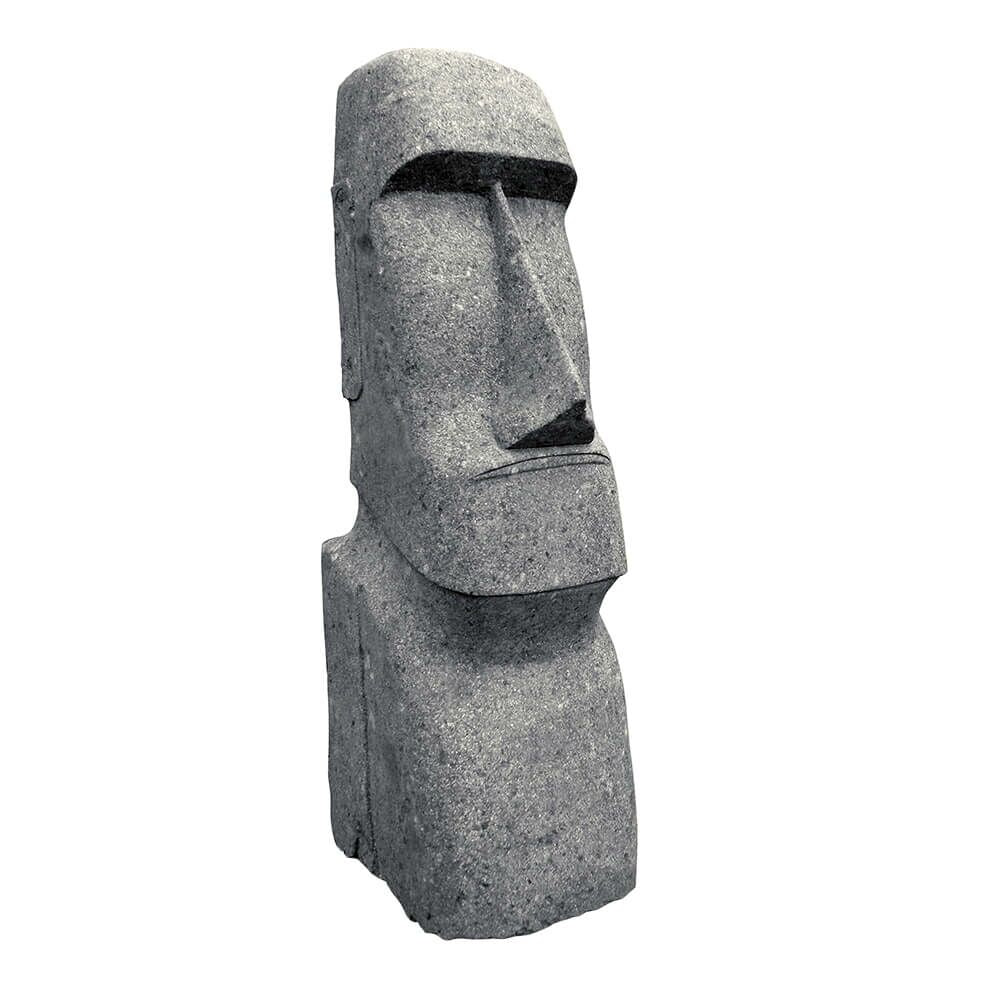  Mystische Moai-Kopf Statue Aus Basanit Für Den Garten - Hotanga