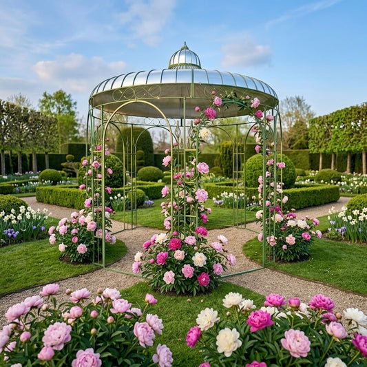  Nostalgischer Garten Pavillon Aus Schmiedeeisen - Safia