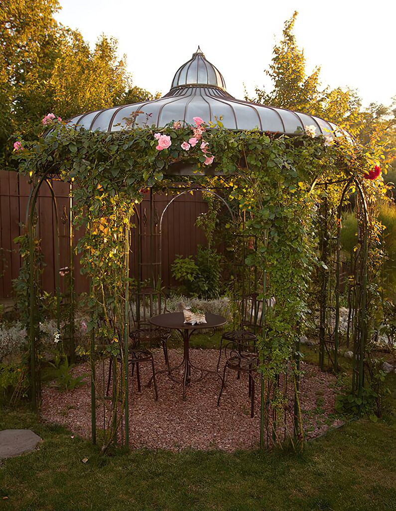  Nostalgischer Garten Pavillon Aus Schmiedeeisen - Safia