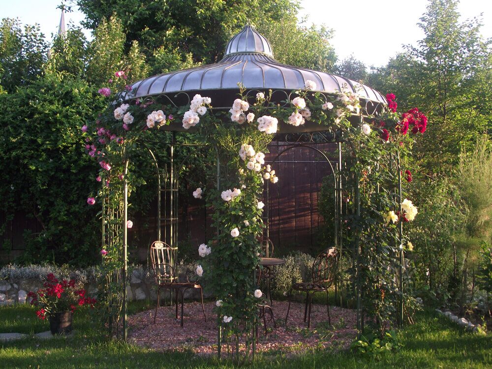  Nostalgischer Garten Pavillon Aus Schmiedeeisen - Safia