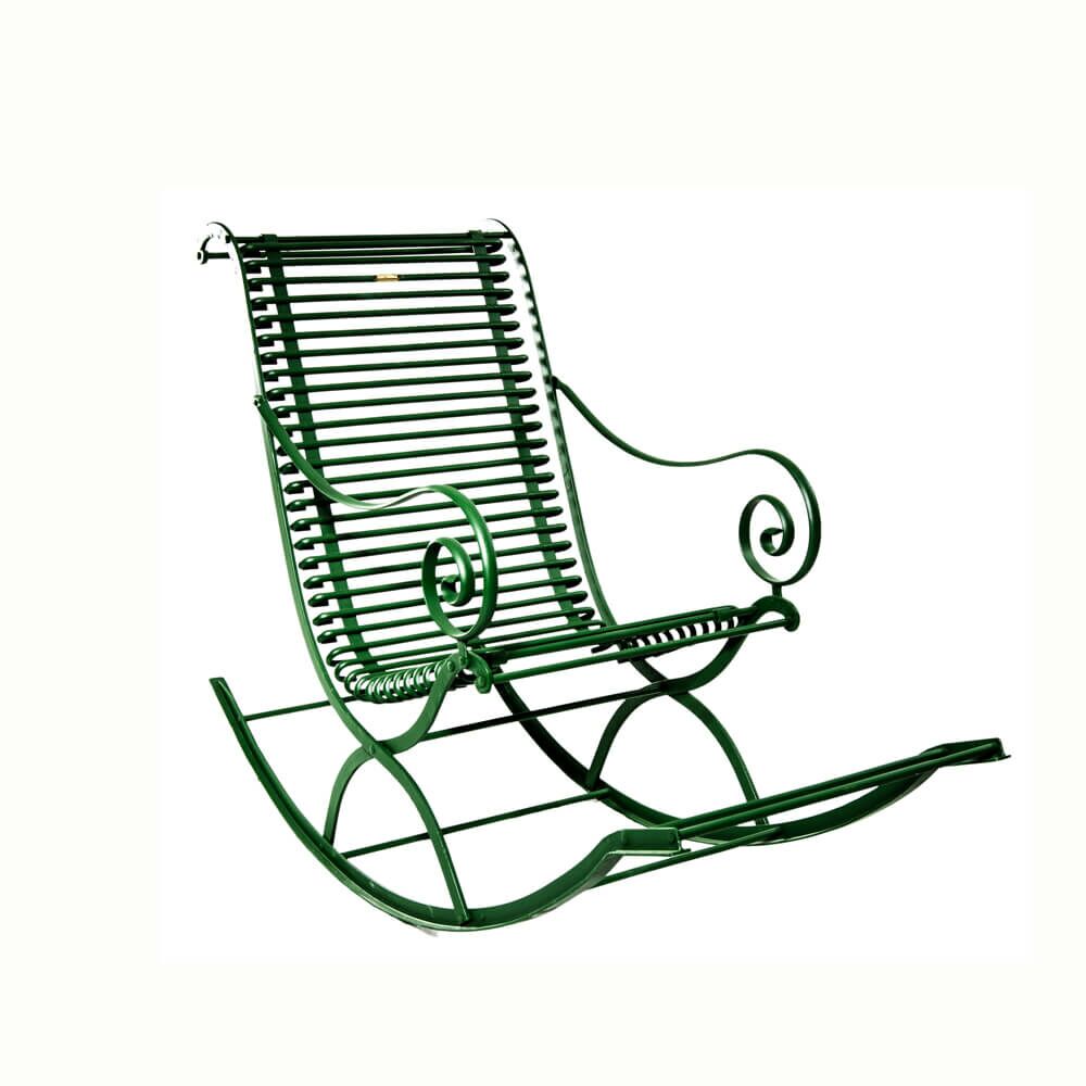  Nostalgischer Gusseisen Schaukelstuhl Für Den Garten - Edgar