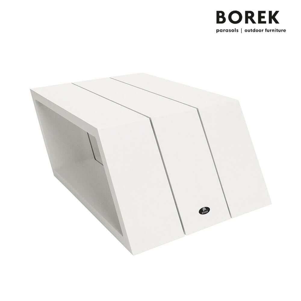  Outdoor Beistelltisch Aus Aluminium Von Borek - 32x49x83cm - Viking Beistelltisch