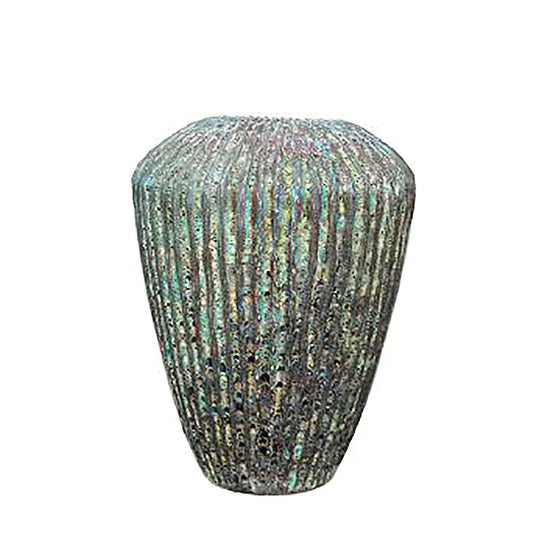  Outdoor Blumenvase Im Antiken Design - Grün - Elmola