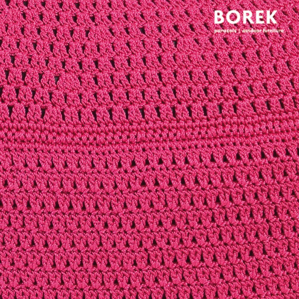  Outdoor Bodenkissen Von Borek - Ardenza Seil - Fuchsia - Crochette Sitzkissen