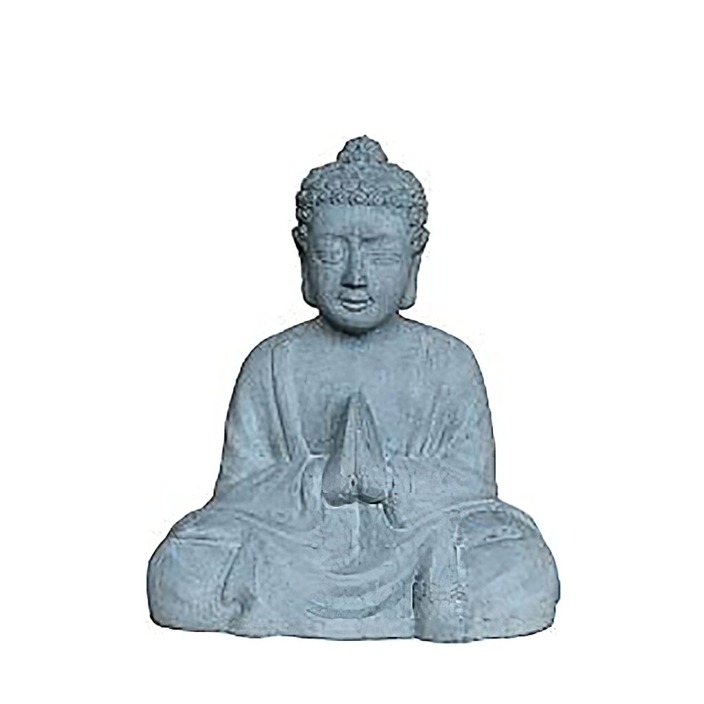  Outdoor Buddha Sitzend - Polystone In Zement Optik - Millesimo